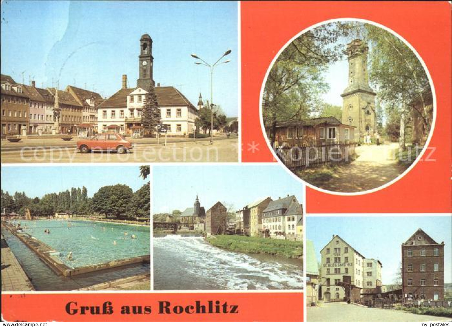 72324622 Rochlitz Sachsen Aussichtsturm Schlossmuehle Rochlitz - Rochlitz