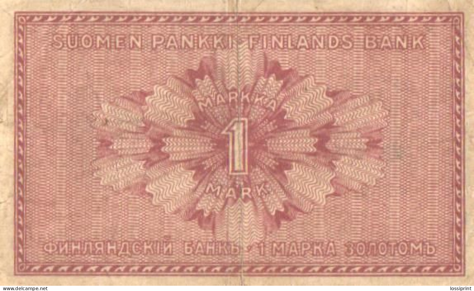 Finland:1 Mark 1916 - Finnland