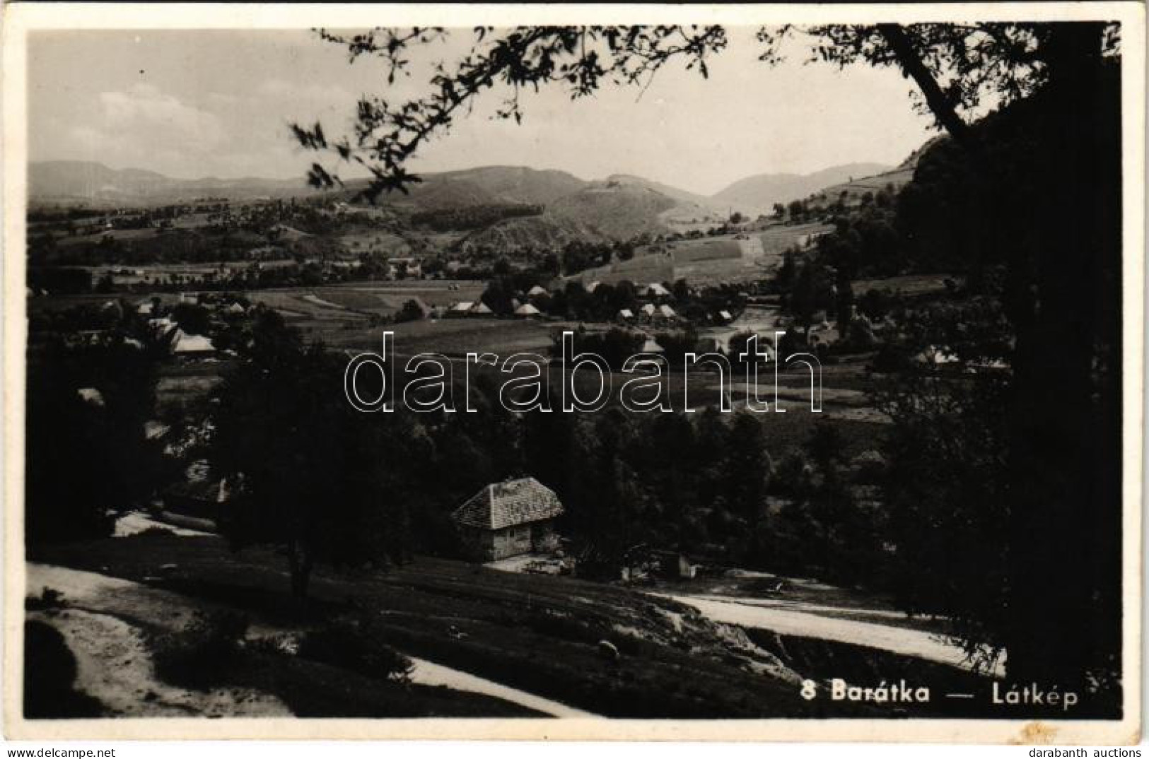 T2/T3 1944 Barátka, Brátka, Bratca; Látkép / General View (fl) - Unclassified