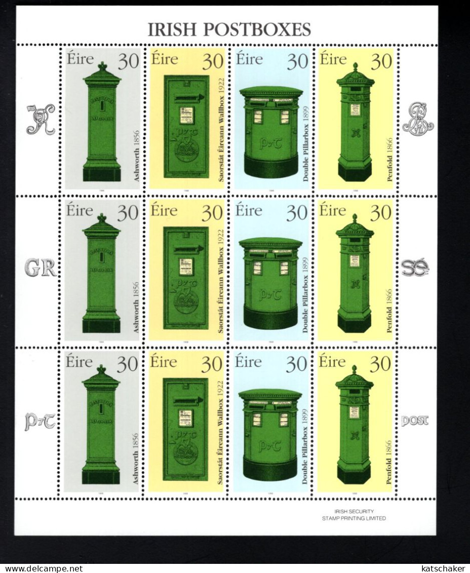1987466404 1998 SCOTT 1149A (XX) POSTFRIS MINT NEVER HINGED - POSTBOXES AS SHEET - Nuovi