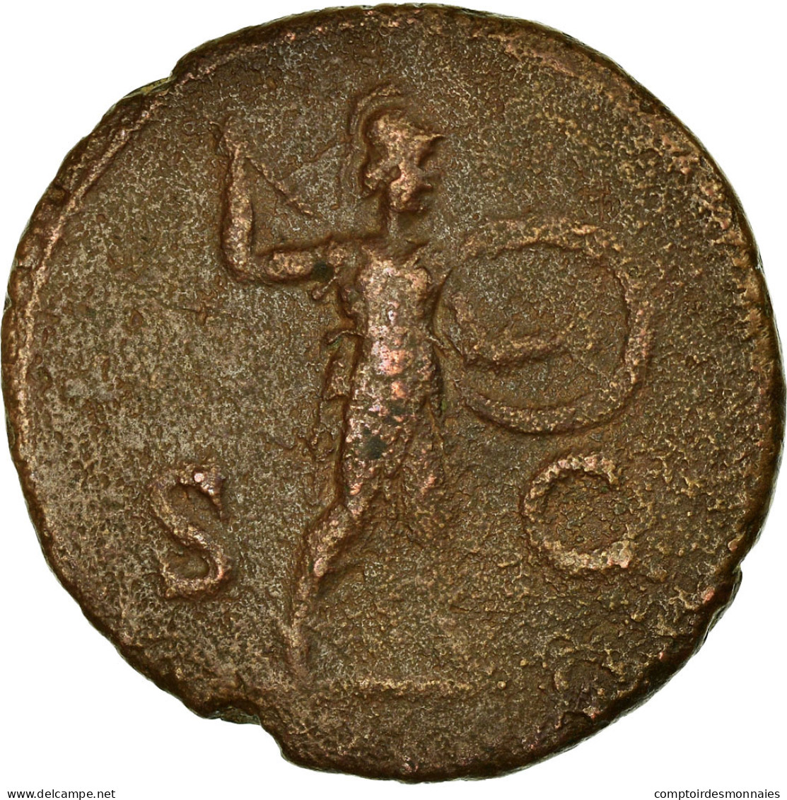 Monnaie, Claude, As, 41-50, Rome, TB+, Bronze, RIC:100 - The Julio-Claudians (27 BC To 69 AD)