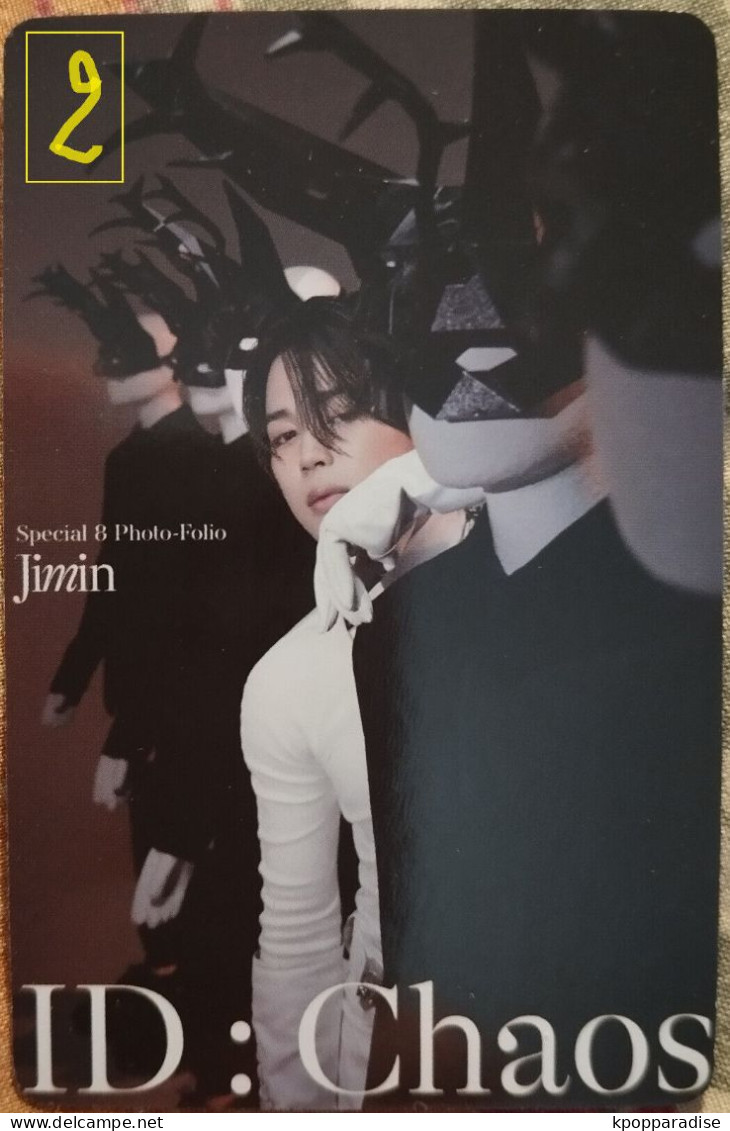 Photocard Au Choix BTS Jimin Me, Myself ID Chaos - Objets Dérivés