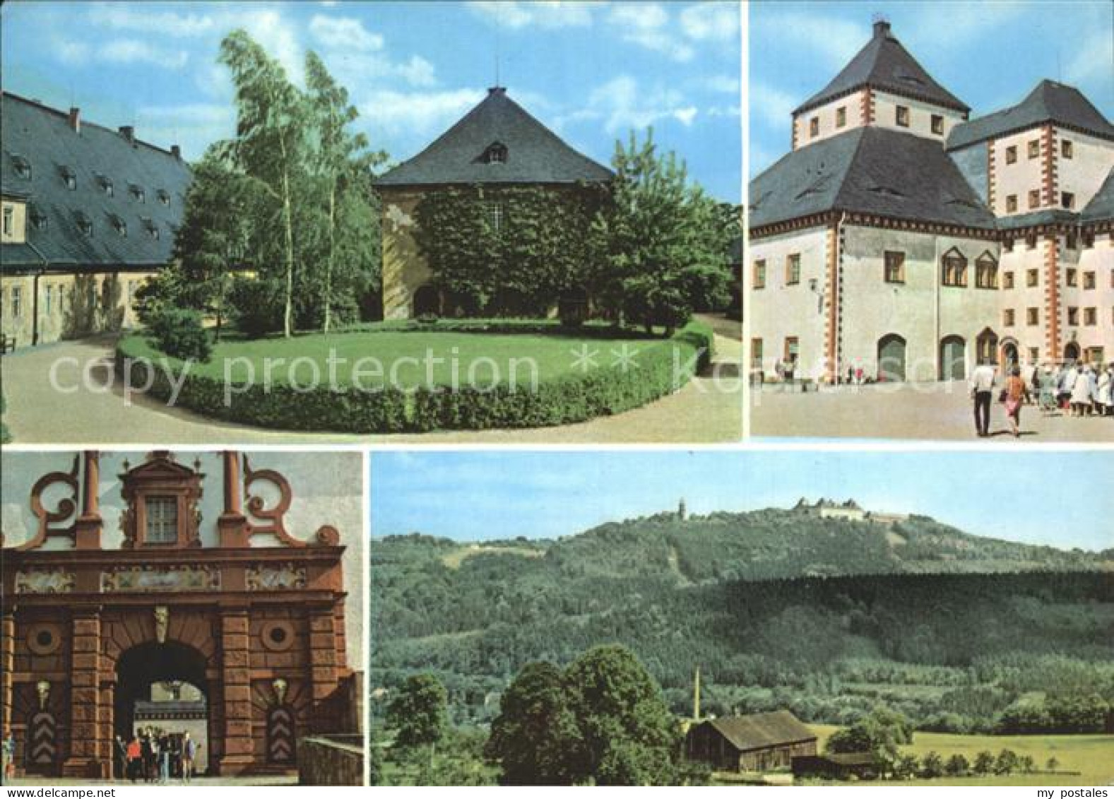 72324153 Augustusburg Brunnenhaus Nordportal Erdmannsdorf Schloss Augustusburg - Augustusburg