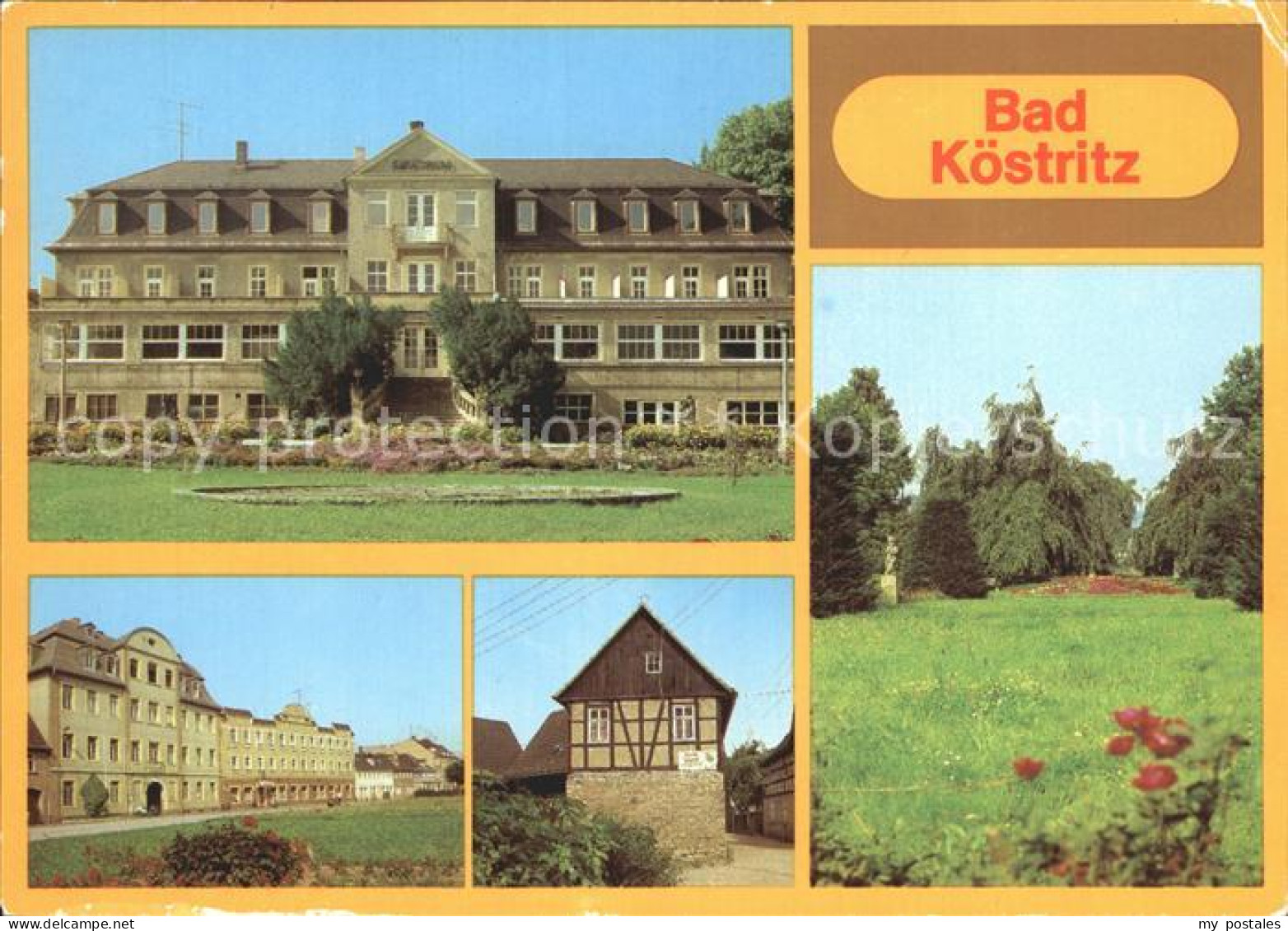 72324093 Bad Koestritz Sanatorium Thaelmann Str HOG Frosch Schlosspark Bad Koest - Bad Köstritz