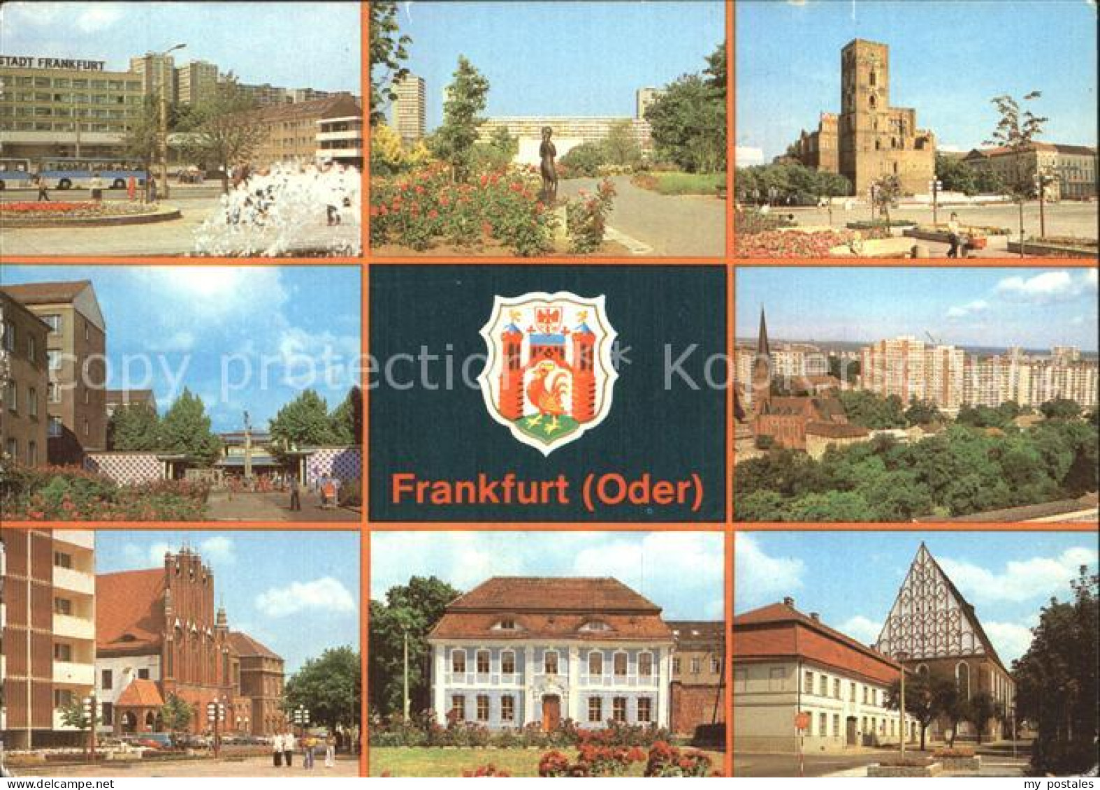72324050 Frankfurt Oder Hotel Stadt Frankfurt Karl Marx Str Rathaus Botanischer  - Frankfurt A. D. Oder