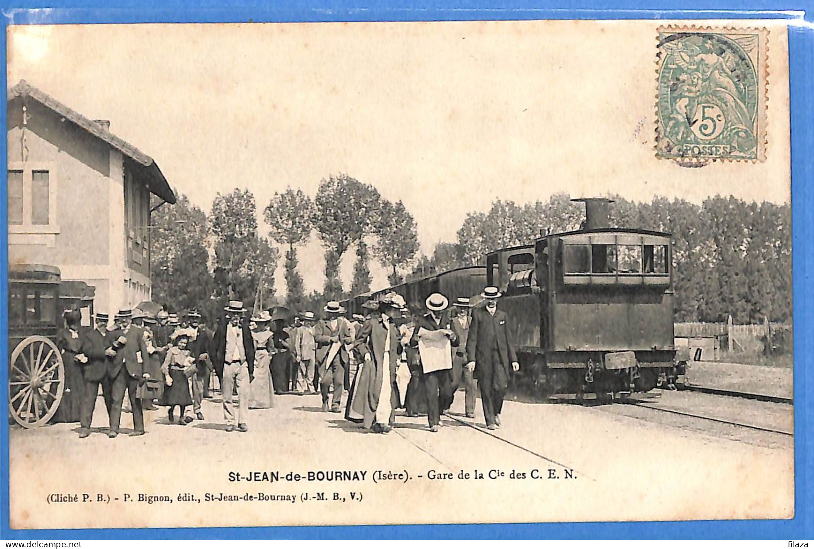 38 - Isère - Saint-Jean-de-Bournay - La Gare (N15181) - Saint-Jean-de-Bournay