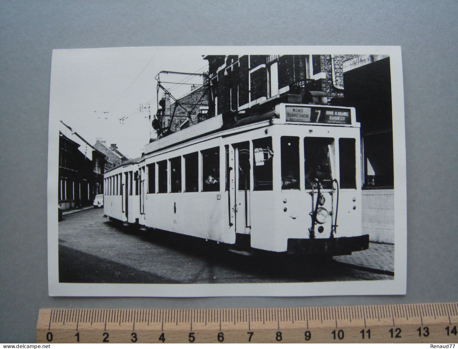 Photo - Quiévrain - Rue Des Wagnons - Tram - Tramway - Ligne 7 - Quiévrain