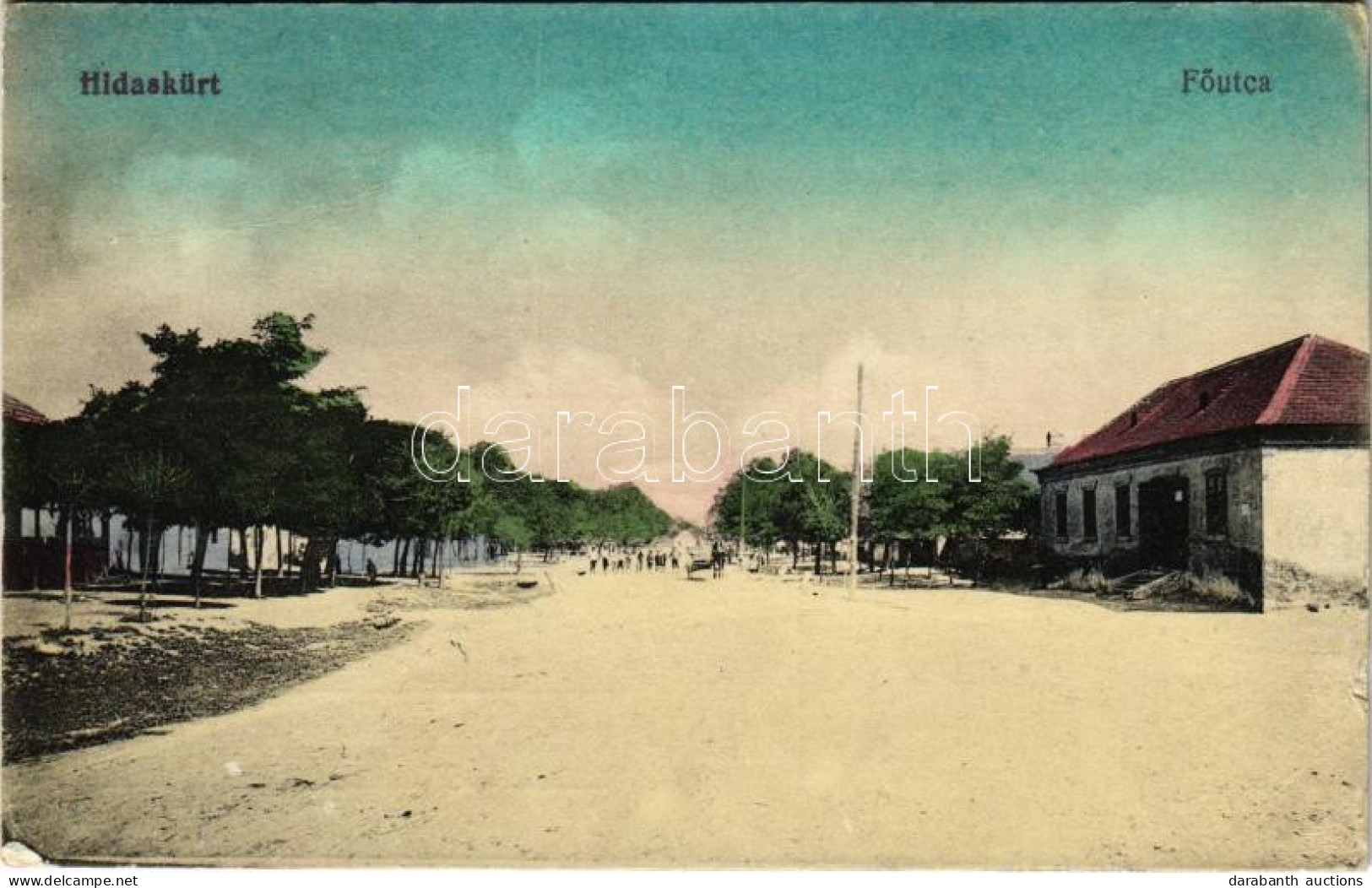 T3 1918 Hidaskürt, Mostová; Fő Utca. Fogyasztási Szövetkezet Kiadása / Main Street (EB) - Sin Clasificación