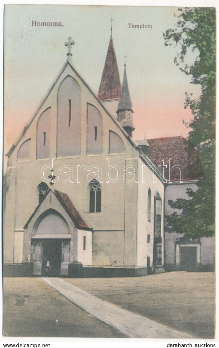 T3 1914 Homonna, Homenau, Humenné; Templom / Church (fl) - Ohne Zuordnung