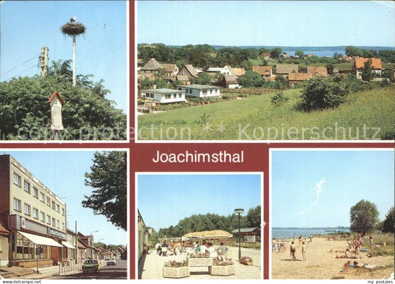 72323992 Joachimsthal Storchennest Teilansicht Thaelmann Str Feriendorf Grimnitz - Joachimsthal