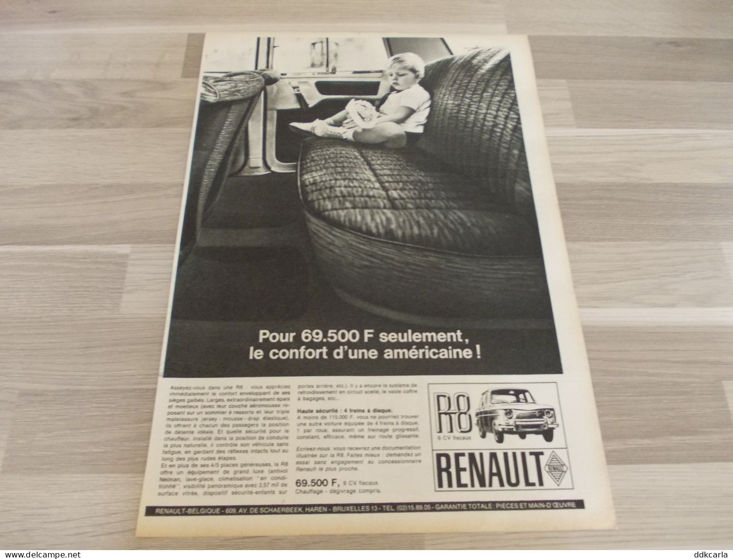 Reclame Advertentie Uit Oud Tijdschrift 1963 - Renault R8 - Publicités