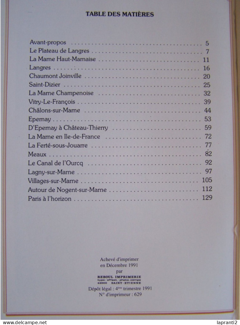 "LA VALLEE DE LA MARNE AUTREFOIS" - Champagne - Ardenne