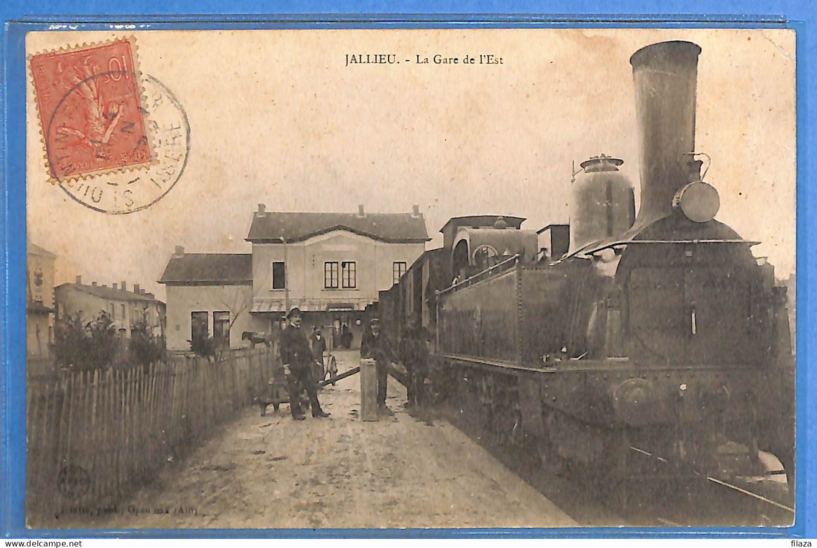 38 - Isère - Jallieu - La Gare De L'Est (N15185) - Jallieu