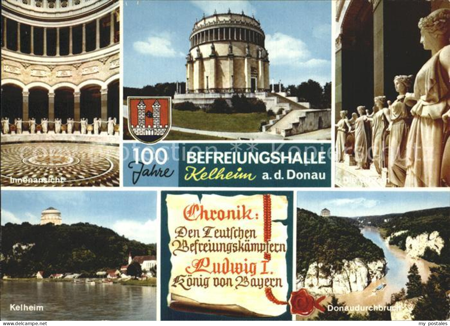 72323848 Kelheim Befreiungshalle Donauduchbruch Kelheim - Kelheim