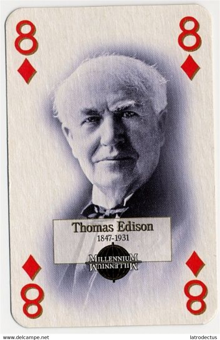 Playcard - Thomas Edison - Carte Da Gioco