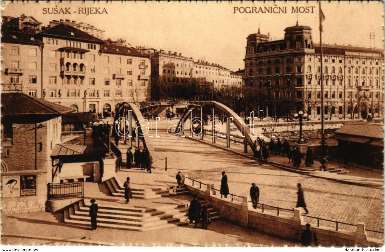 ** T2/T3 Fiume, Rijeka; Susak, Pogranicni Most / Híd / Bridge (EK) - Unclassified