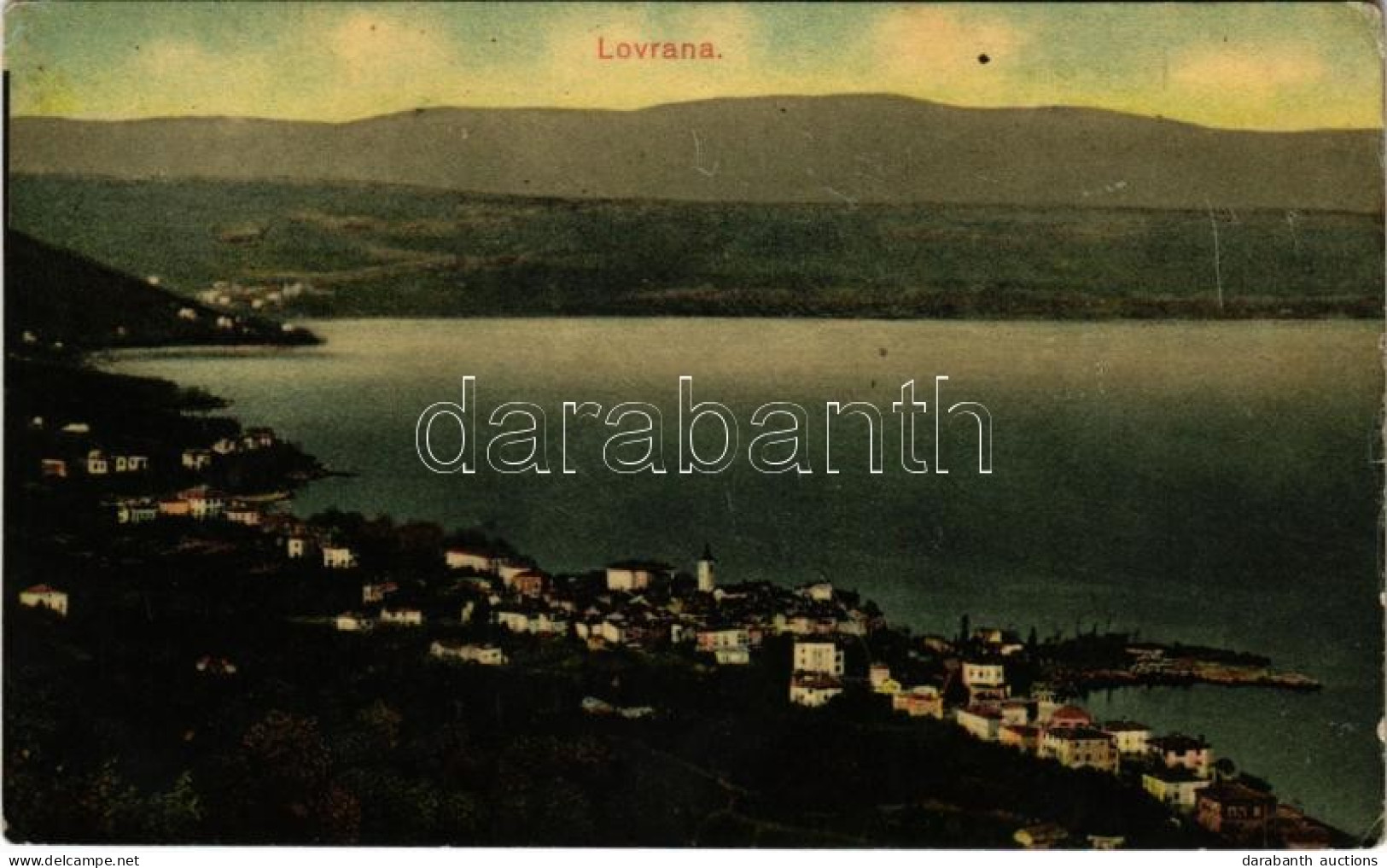 T2/T3 1911 Lovran, Lovrana, Laurana; (EK) - Non Classés