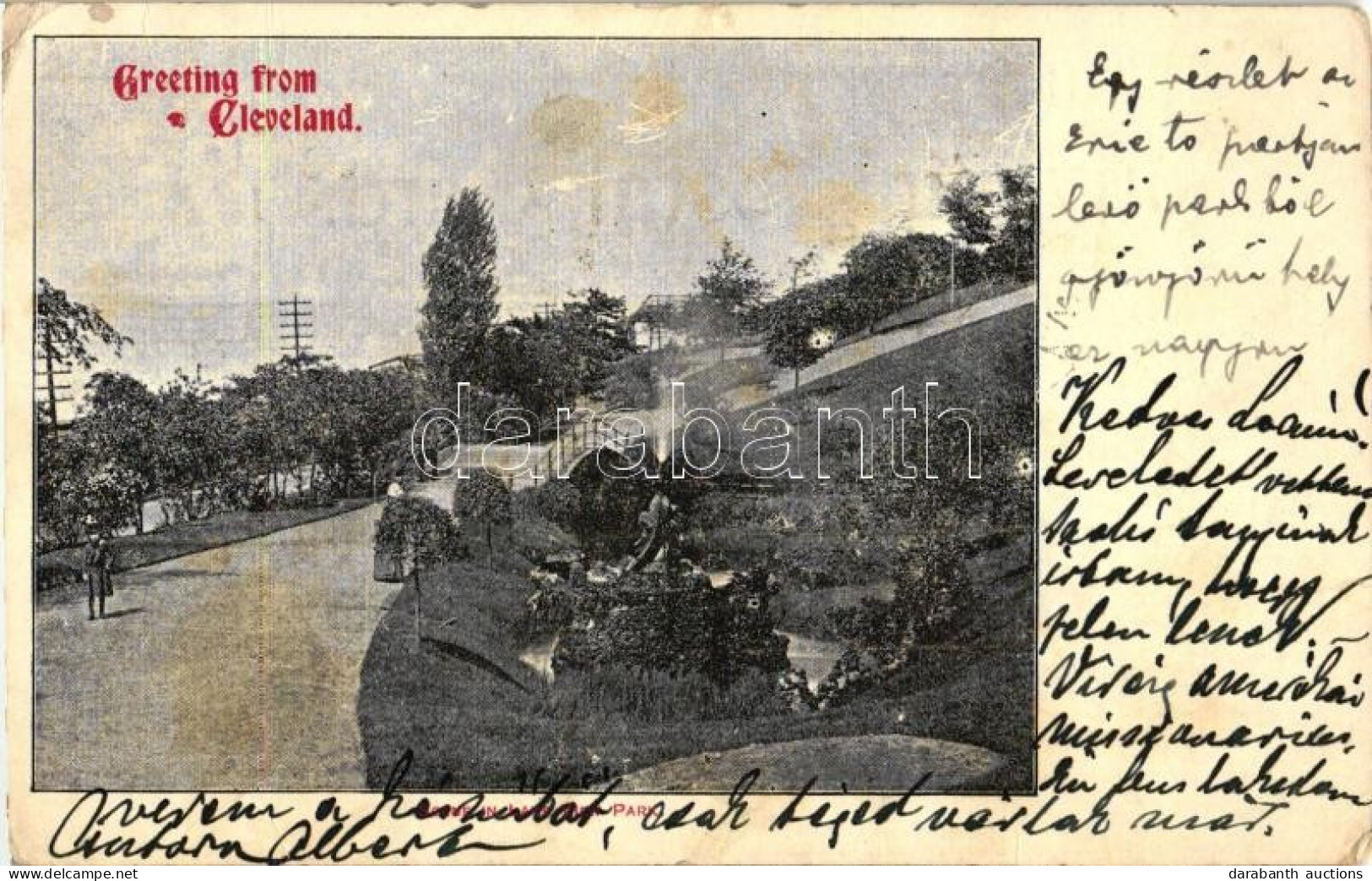 T2/T3 1899 Cleveland, Lake View Park (EK) - Ohne Zuordnung