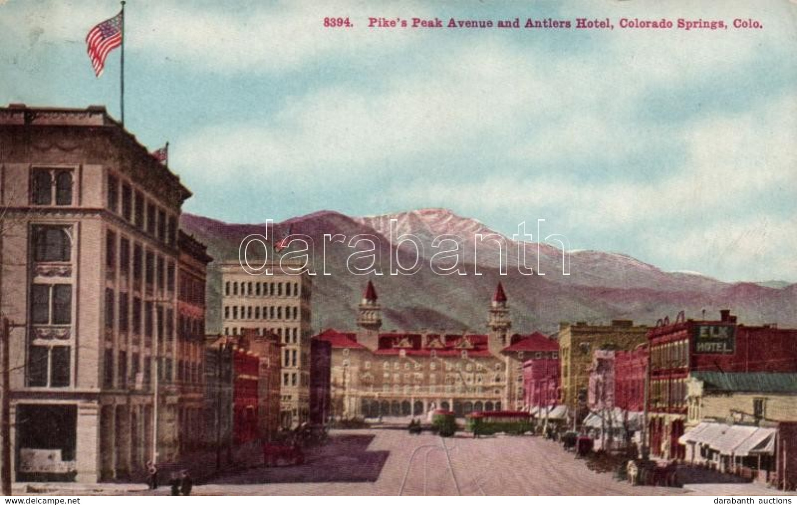** T2 Colorado Springs, Colorado; Pike's Peak Avenue And Antlers Hotel - Ohne Zuordnung