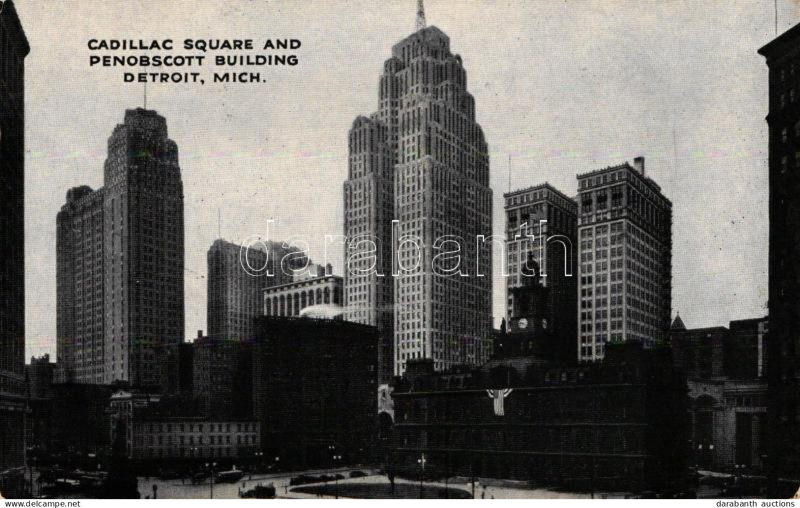 * T2 Detroit, Cadillac Square An Penobscott Building - Unclassified