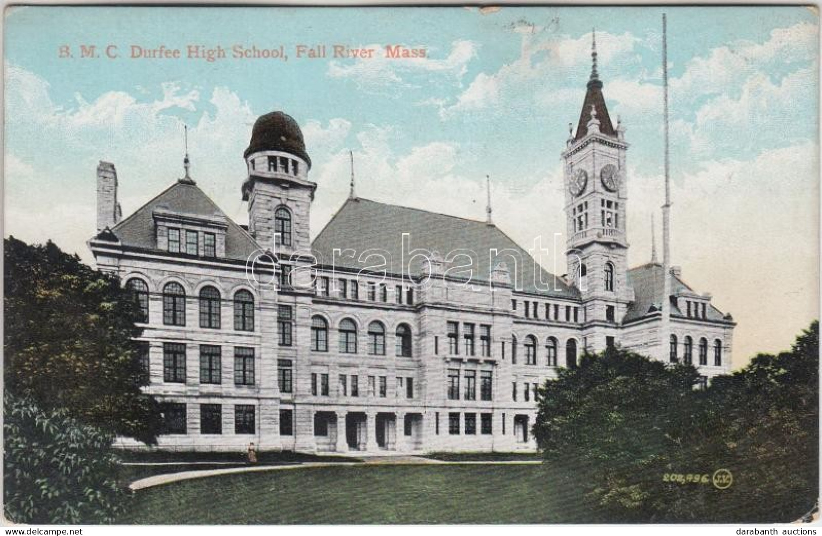 ** T3 Fall River, B.M.C. Durfee High School (small Tear) - Non Classés