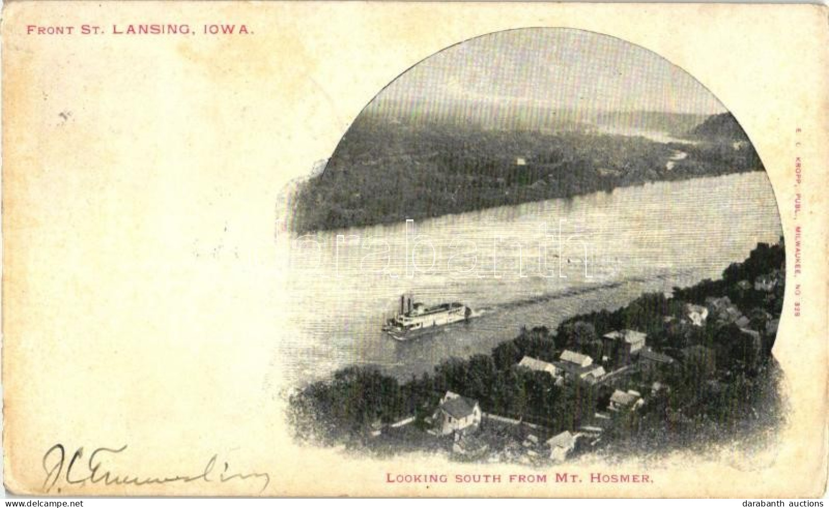 T3 Lansing, Looking South From Mt. Hosmer, Steamship (EB) - Ohne Zuordnung