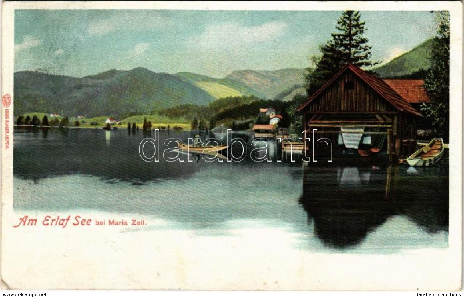 T2/T3 1908 Erlaufsee (Steiermark), Am Erlaf See Bei Maria Zell (EK) - Sin Clasificación