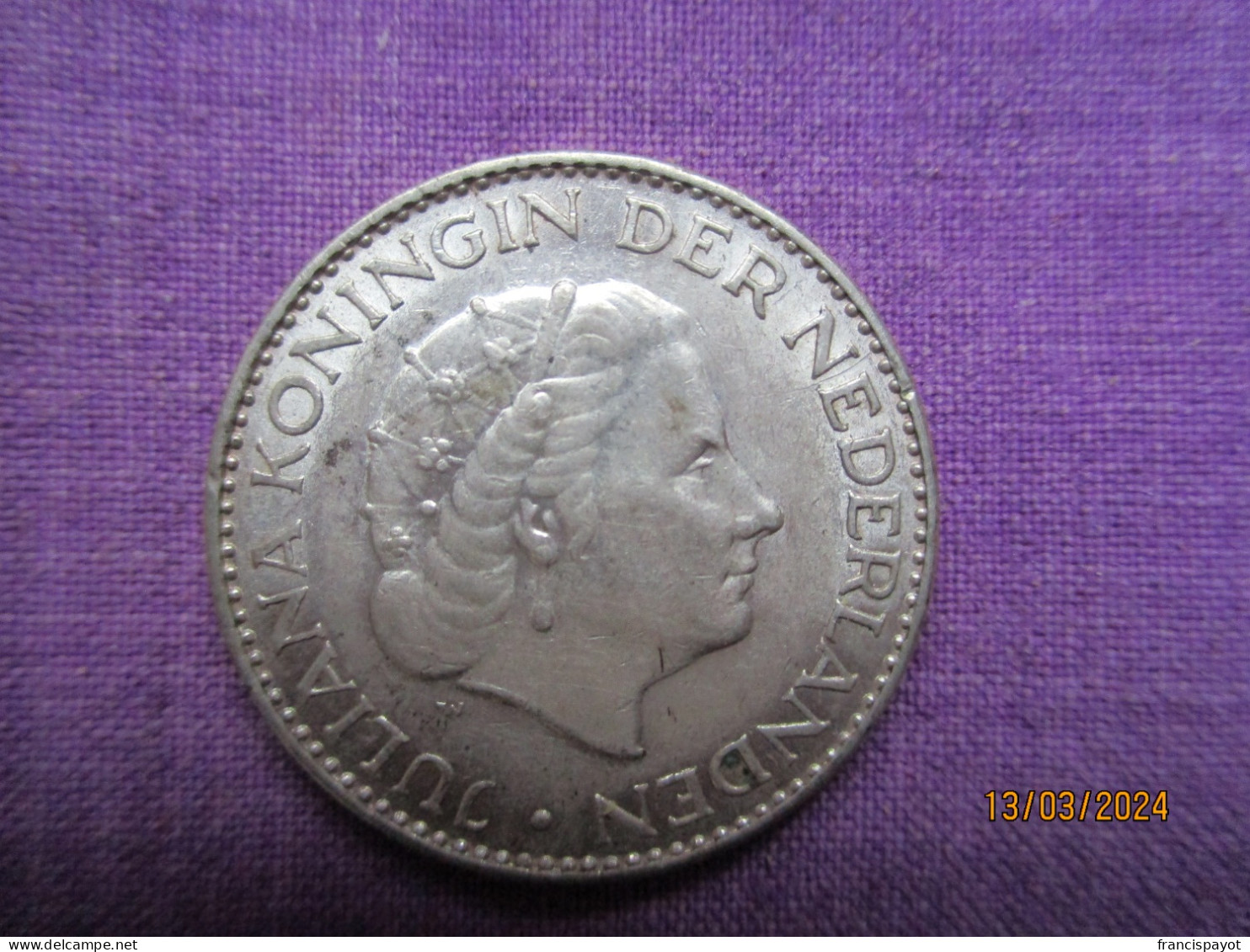 Netherlands: 1 Gulden 1965 - 1948-1980 : Juliana