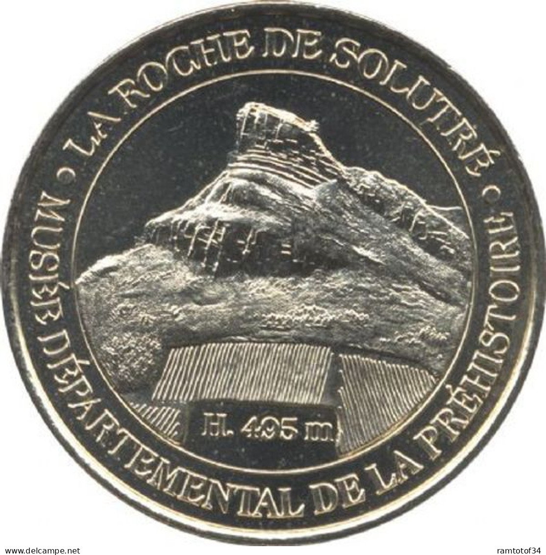 2023 MDP142 - SOLUTRÉ-POUILLY - La Roche De Solutré / MONNAIE DE PARIS - 2023