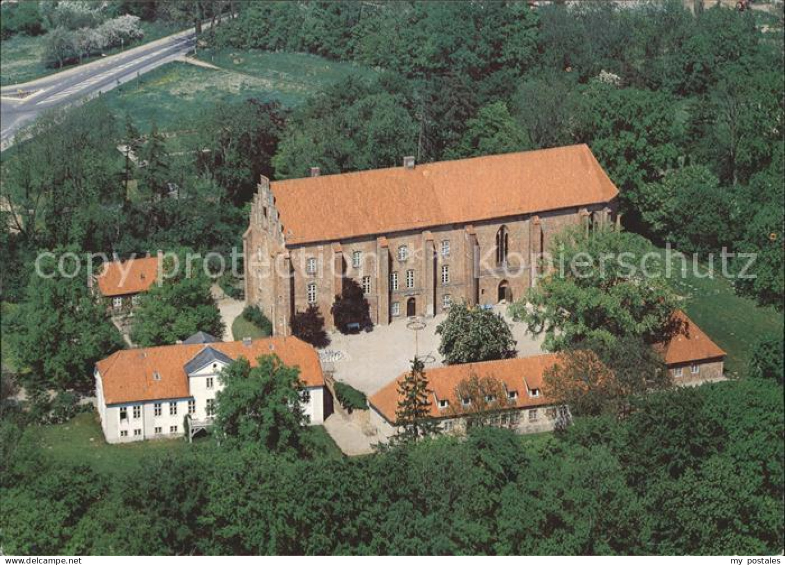 72323699 Cismar Kloster Fliegeraufnahme  Brenkenhagen - Groemitz