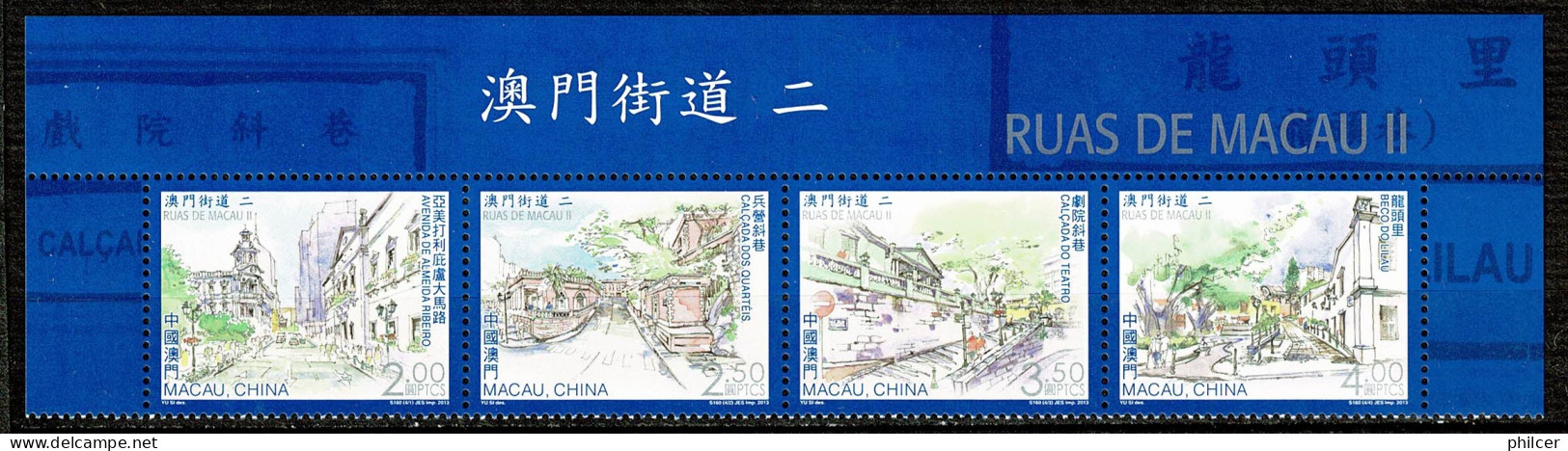 Macau, 2013, # 1934/7, MNH - Unused Stamps