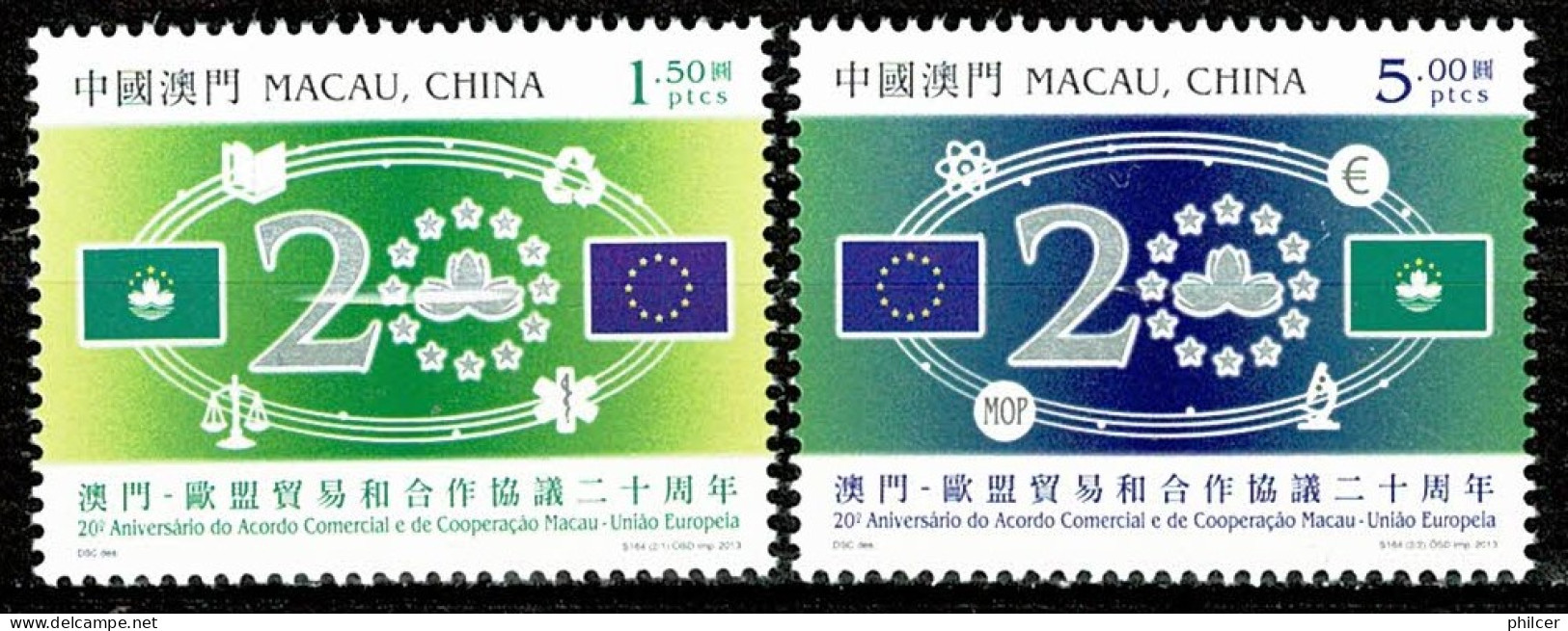 Macau, 2013, MNH - Unused Stamps