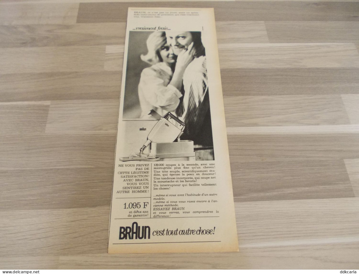 Reclame Advertentie Uit Oud Tijdschrift 1963 - Rasoir Braun Un Splendide Instrument De Présision - Publicités