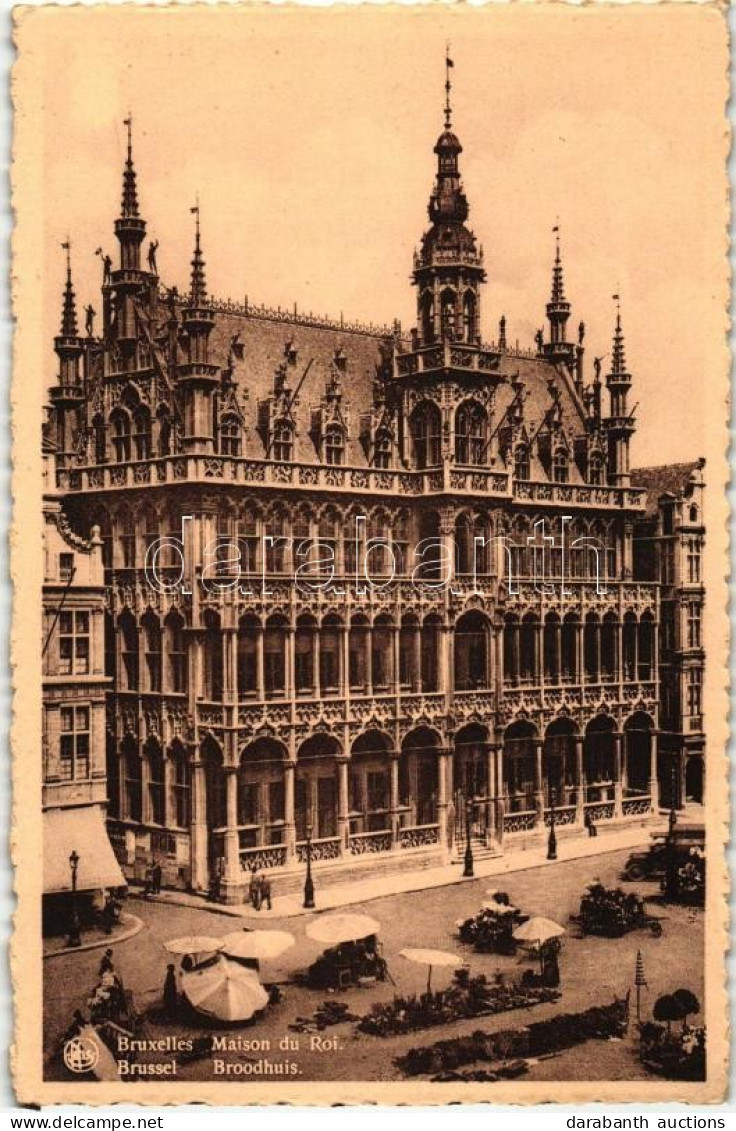 ** T2/T3 Brussels, Bruxelles; Broodhuis / Royal Palace, Automobile, Market - Zonder Classificatie