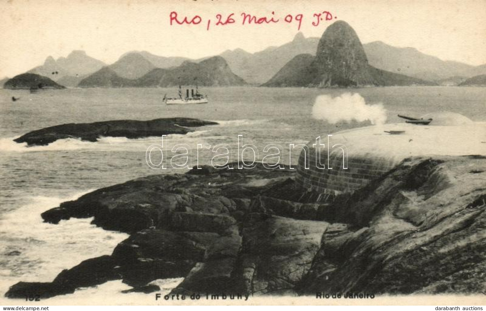 * T2/T3 Rio De Janeiro, Forte Imbuhy Military Base, Battle Ship (EK) - Unclassified