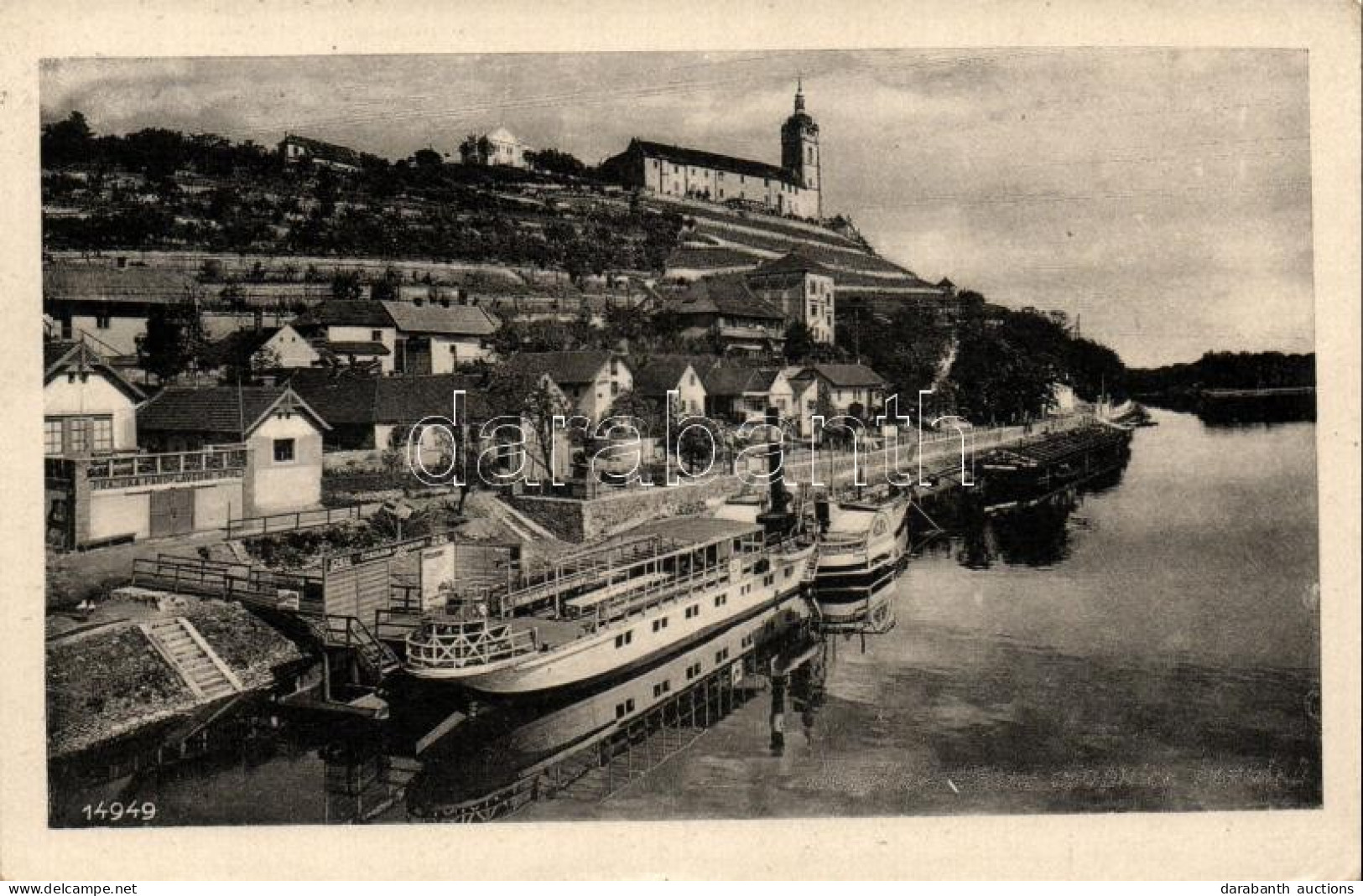 T2/T3 Melník, Pohled, Prazska Paroplavební Spol. / Ship Station - Zonder Classificatie