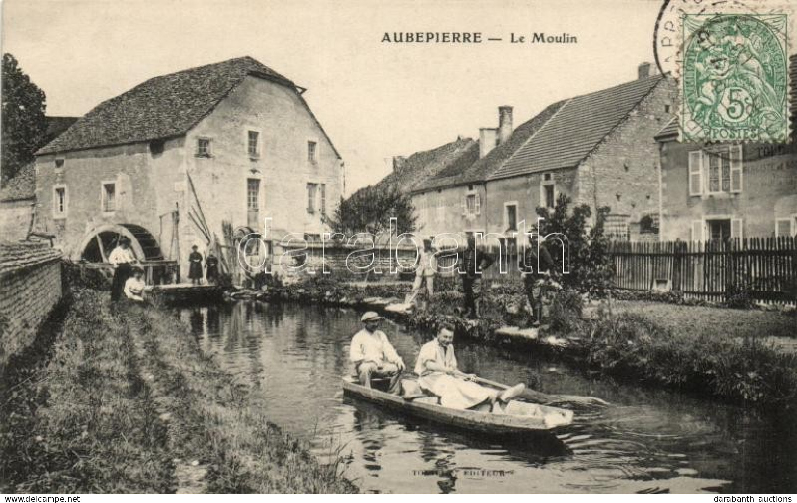 T2 Aubepierre, La Moulin / Mill, Boat - Unclassified