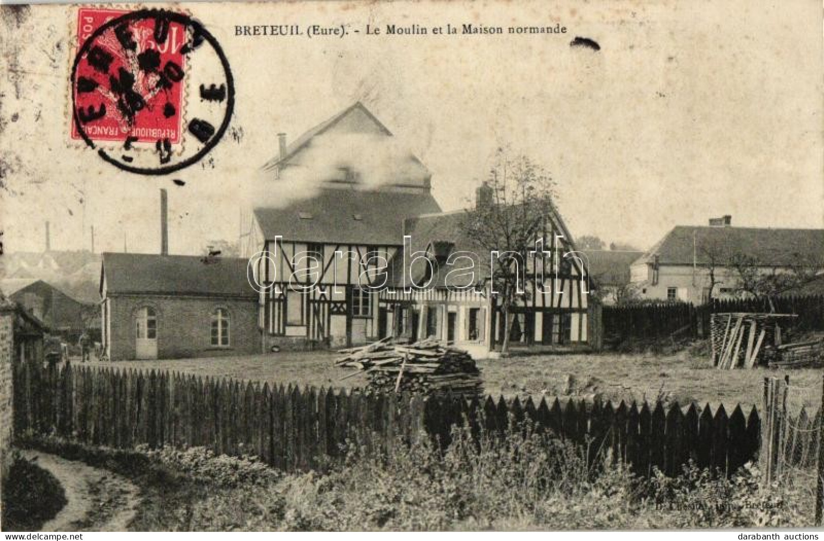 T2 Breteuil, Moulin, Maison Normande / Saw Mill - Ohne Zuordnung