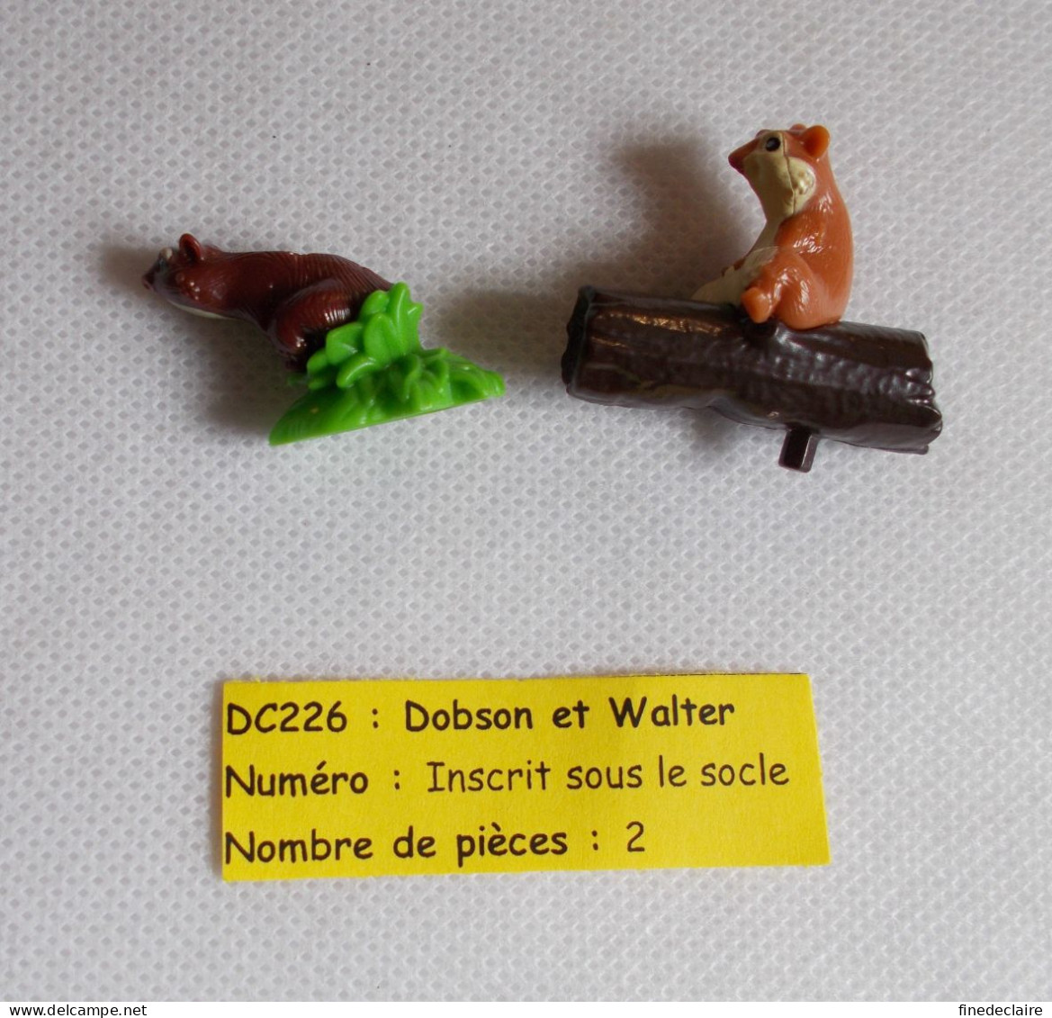 Kinder - L'âge De Glace 4 - Dobson Et Walter - DC226 (Sortie En France Avec Les TR) - Sans BPZ - Inzetting