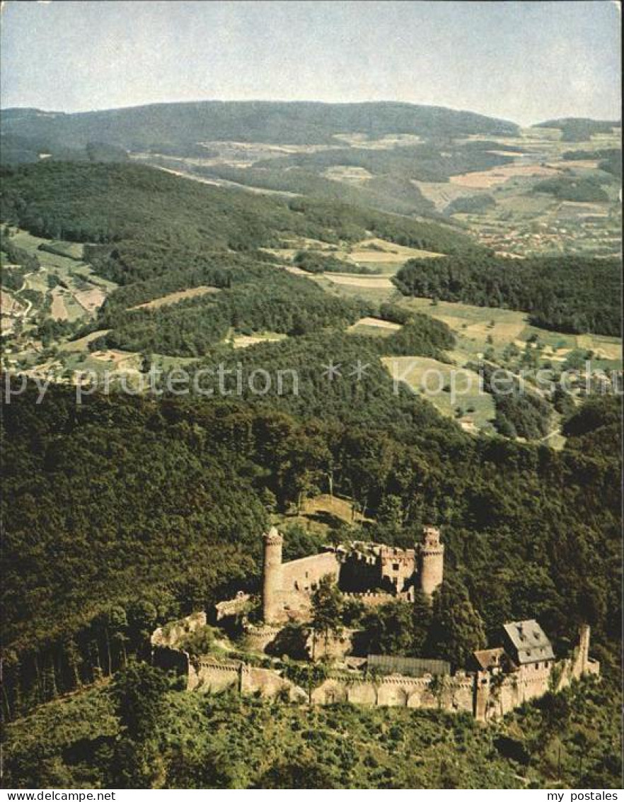 72323478 Auerbach Bergstrasse Burgruine Auerbacher Schloss Fliegeraufnahme Auerb - Bensheim