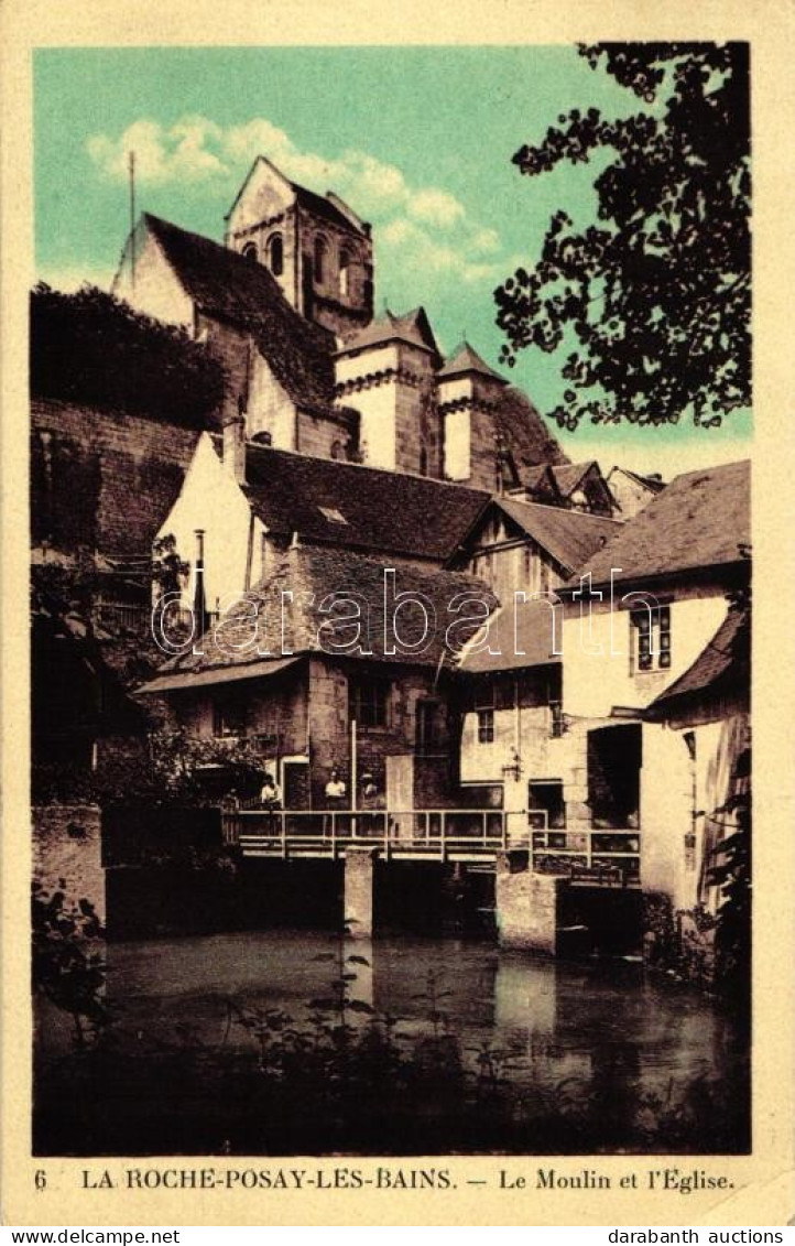 T2/T3 La Roche-Posay, Mill, Church (EK) - Non Classés