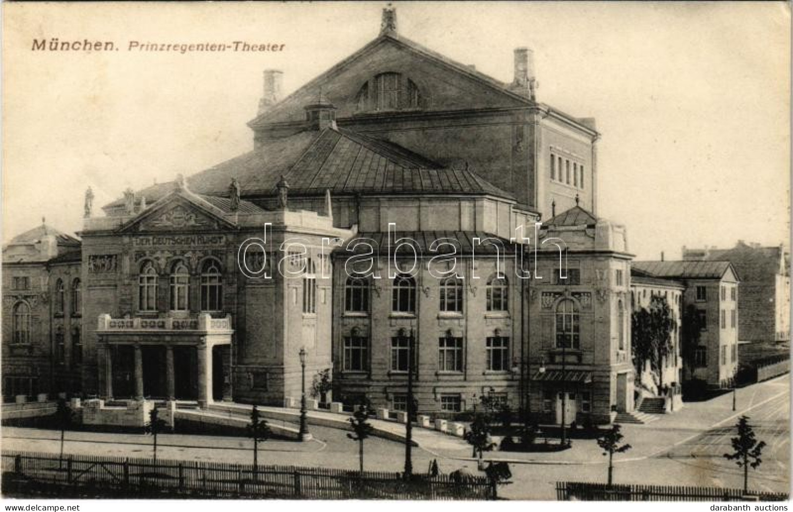 T2/T3 1906 München, Munich; Prinzregenten-Theater / Theatre (EK) - Unclassified