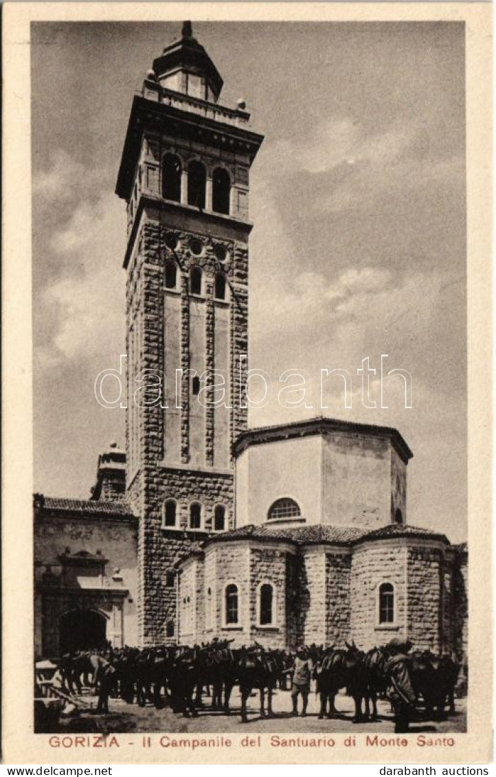 ** T1/T2 Gorizia, Görz, Gorica; Il Campanile Del Santuario Di Monte Santo / Bell Tower - Sin Clasificación