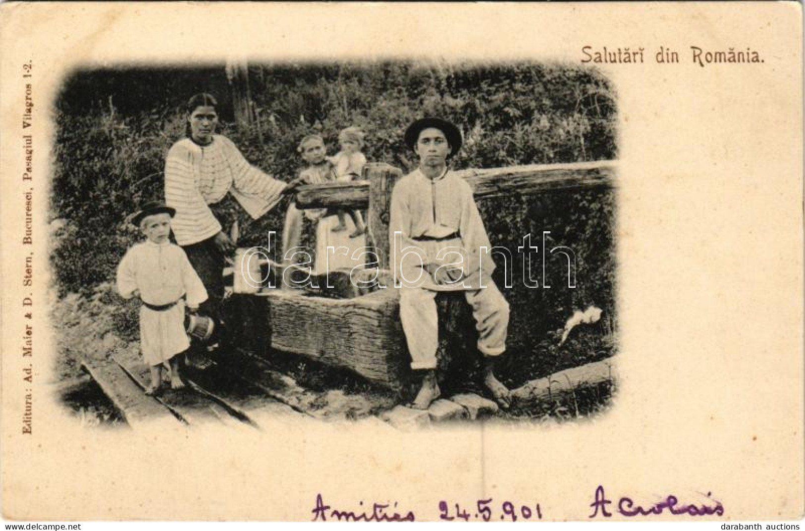 T2/T3 1901 Salutari Din Romania / Romanian Folklore (EK) - Unclassified