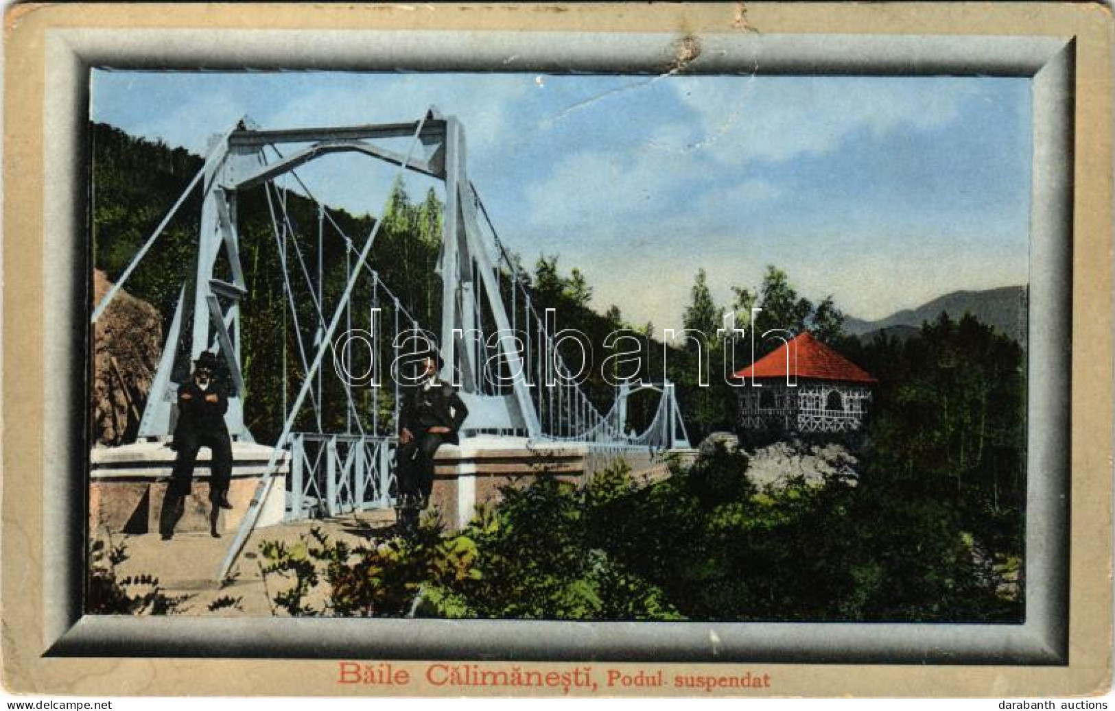 ** T3 Calimanesti, Baile Calimanesti; Podul Suspendat / Suspension Bridge (tear) - Ohne Zuordnung