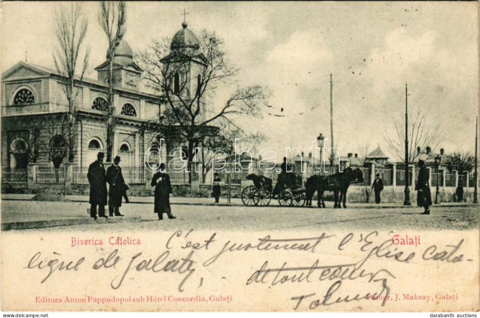 T2/T3 1902 Galati, Galatz; Biserica Catolica / Catholic Church (fl) - Ohne Zuordnung