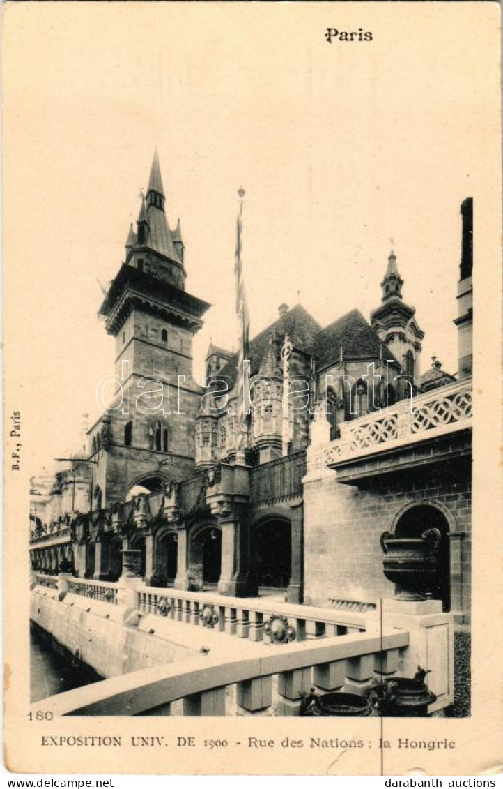 ** T3 Az 1900-as Párizsi Világkiállítás, Magyarország Pavilon - Hungarika / Paris Exposition Universelle De 1900, Pavill - Non Classés