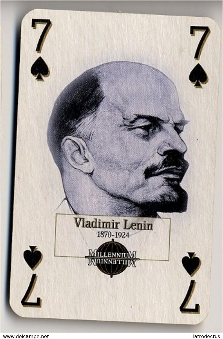 Playcard - Vladimir Lenin, Vladimir Iljitsj Oeljanov, Russia - Playing Cards (classic)