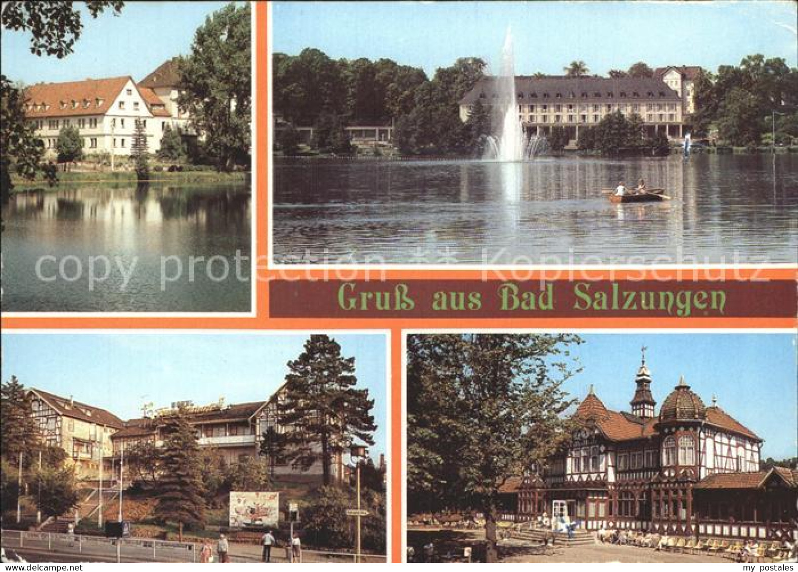 72323060 Bad Salzungen Hufeland Sanatorium Kurhaus Am Burgsee Hotel Freundschaft - Bad Salzungen
