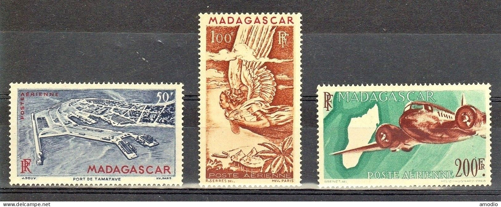 Madagascar PA 63/64A Avions N** MNH - Luchtpost